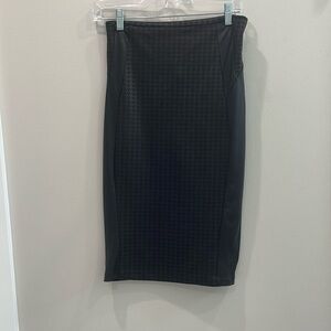 Sensational Collection Black Midi Pencil Skirt Size M